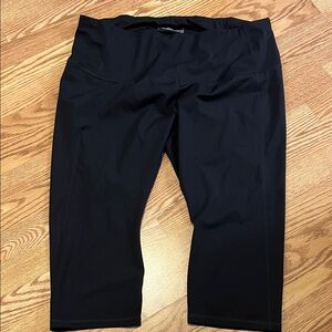 All In Motion Black Athletic Cropped Leggings Size 3X